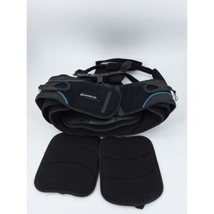 Breg Pinnacle Back Brace Spinal Orthosis Support Black Blue Adjustable